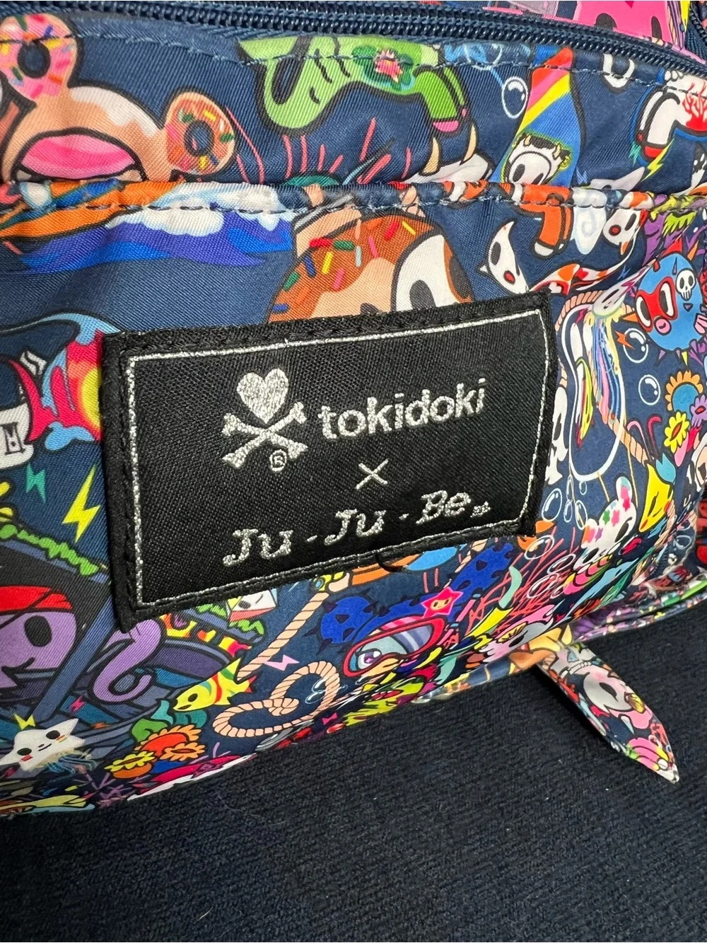 JuJuBe X Tokidoki Sea Punk BFF Diaper Backpack Book Bag - Excellent Condition